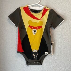 NWT Super Camper Bodysuit, Mini Shatsu, Size 12M/1Y